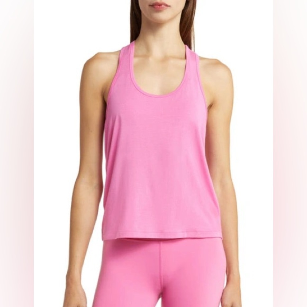 Alo all day tank top pink - Sold out